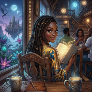Femme en train de lire